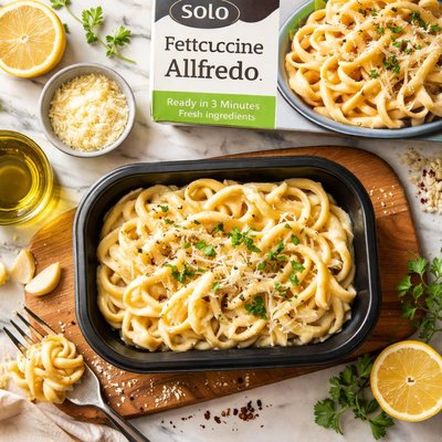 Image of Solo Microwave Fettuccine Alfredo