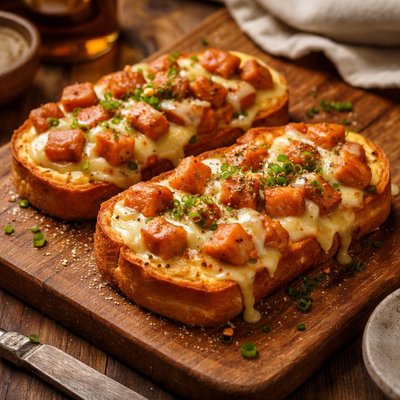 Image of Solo Spam and Cheese on Toast