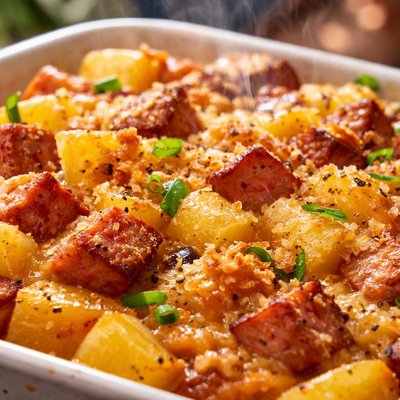Image of Solo Spam and Pineapple Casserole