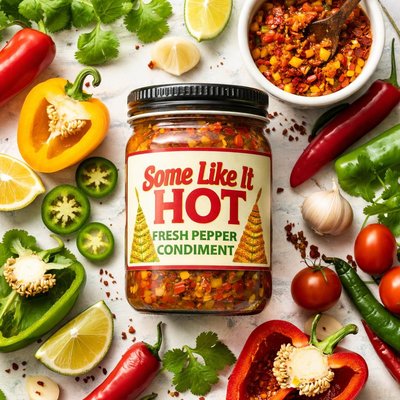 Image of Some Like It Hot Fresh Pepper Condiment