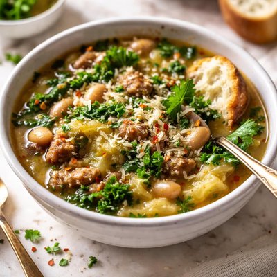 Image of Sopranos Escarole Beans Soup