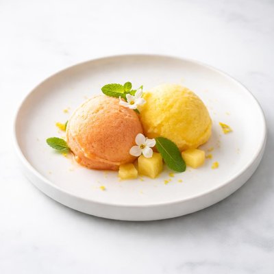 Image of Sorbet from Canned Fruit