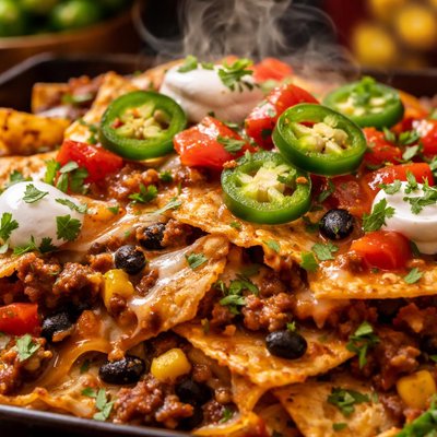 Image of Sorta Spicy Mexican Chip Casserole Not Hot