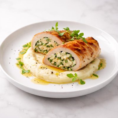 Image of Souffle Stuffed Chicken