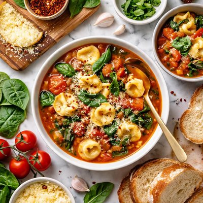 Image of Souper Simple Tortellini Soup