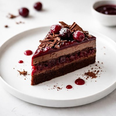 Image of Sour Cherry Chocolate Torte