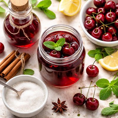 Image of Sour Cherry Syrup