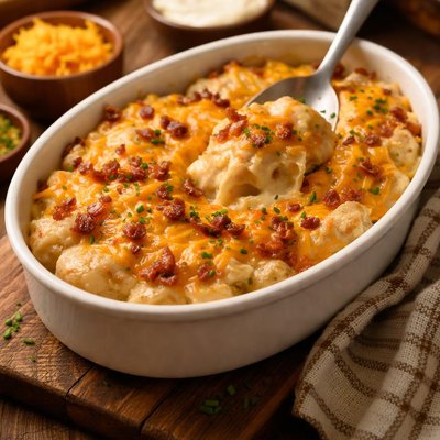 Image of Sour Cream and Cheddar Potatoes