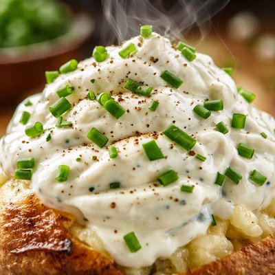 Image of Sour Cream and Chive Potato Topper