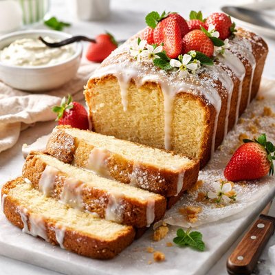 Image of Sour Cream and Vanilla Bread