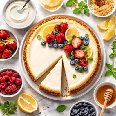 Image of Sour Cream Cheesecake
