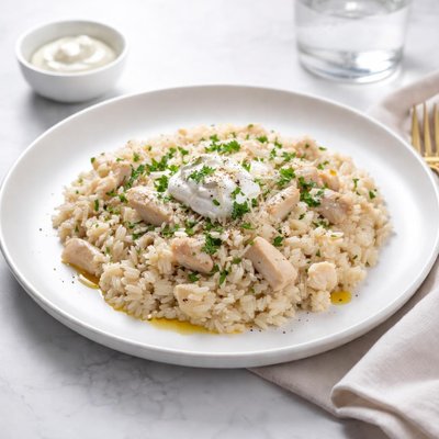 Image of Sour Cream Chicken Risotto