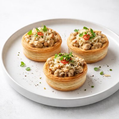 Image of Sour Cream Chicken Tarts