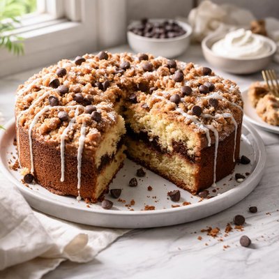 Image of Sour Cream Chocolate Chip Coffee Cake