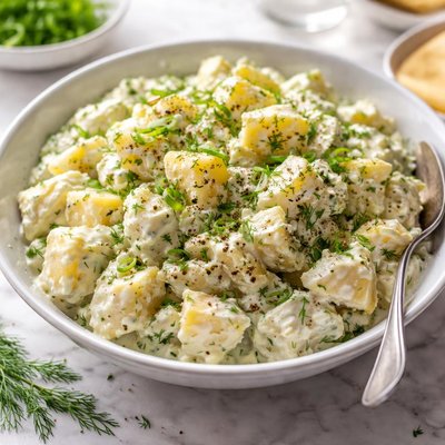Image of Sour Cream Dill Potato Salad