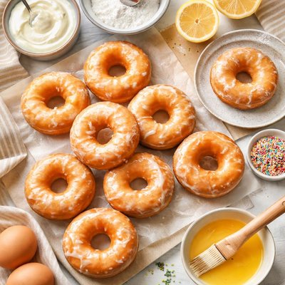 Image of Sour Cream Donuts