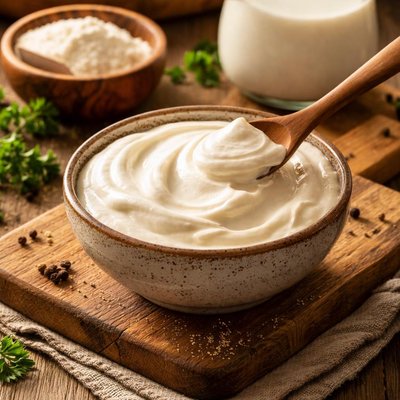 Image of Sour Cream from Powdered Milk