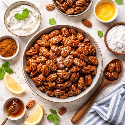 Image of Sour Cream Glazed Pecans