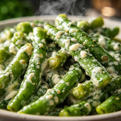 Image of Sour Cream Green Beans