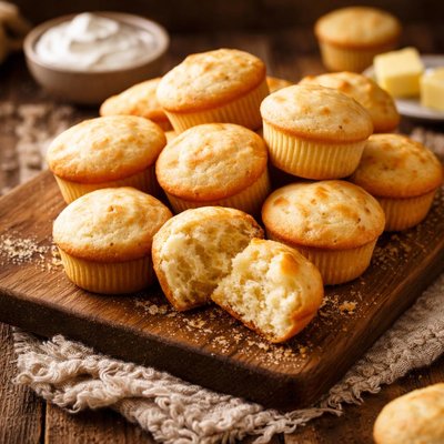 Image of Sour Cream Mini Muffins