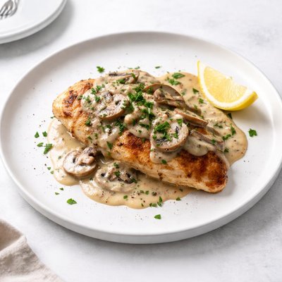 Image of Sour Cream Mushroom Chicken