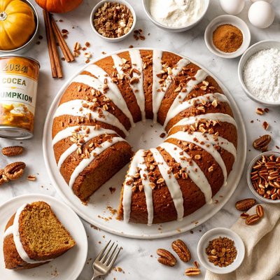 Image of Sour Cream Pumpkin Bundt Cake