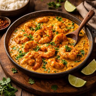 Image of Sour Cream Shrimp Curry