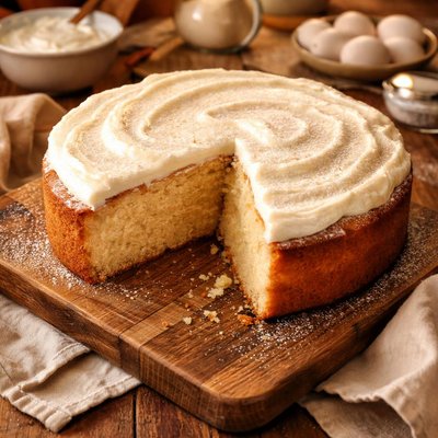 Image of Sour Cream White Cake