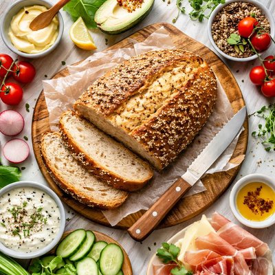 Image of Low Carb Sourdough Bloomer