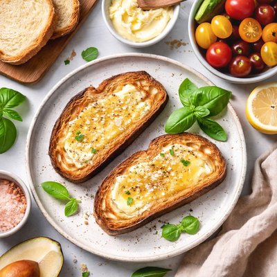 Image of Whole30 Sourdough Buttered Toast