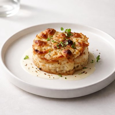 Image of Sourdough Cheddar Bread Pudding