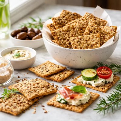 Image of Whole30 Sourdough Crackers