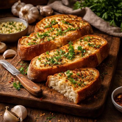 Image of Sourdough Garlic Bread