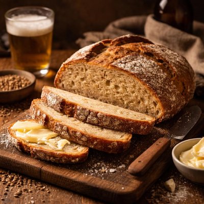 Image of Sourdough Malt Beer Bread