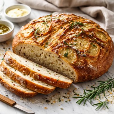Image of Sourdough Rosemary Potato Bread