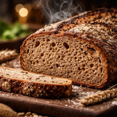 Image of Vegan Sourdough Rye Bread