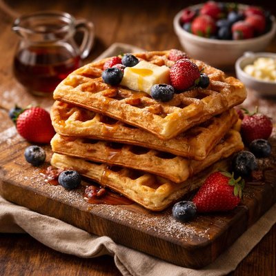 Image of Sourdough Waffles