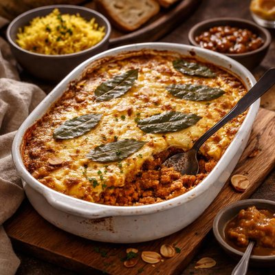 Image of South African Boboejie Bobotie