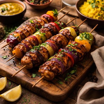 Image of South African Sosaties Malay Kebabs