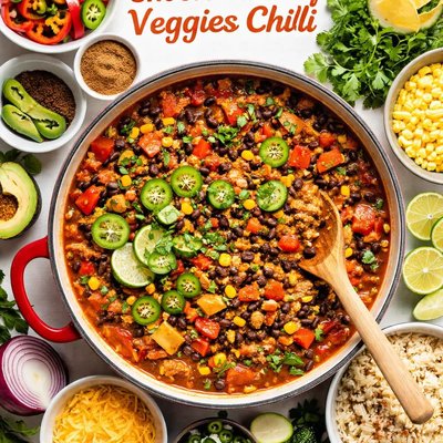 Image of South Beach Chock Full of Veggies Chili