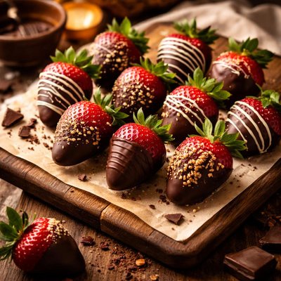 Image of South Beach Chocolate Dipped Strawberries