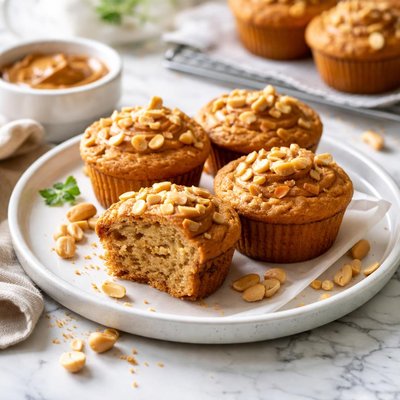 Image of South Beach Diet P1 Peanut Butter Muffins