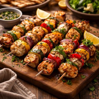 Image of South Beach Fish Kabobs