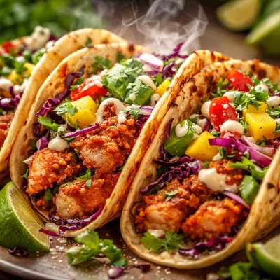 Image of South Beach Tacos in 20 Minutes