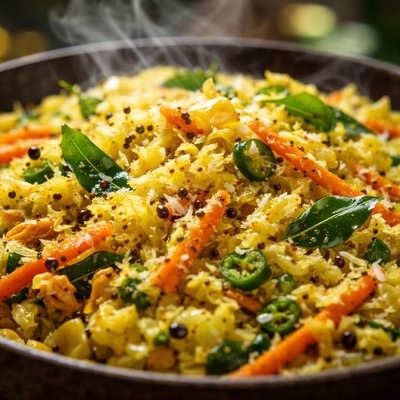 Image of South Indian Cabbage and Carrot