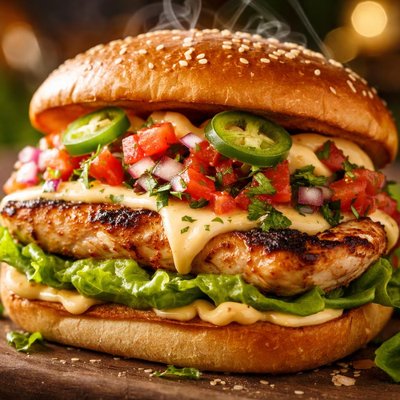 Image of South of the Border Chicken Sandwich