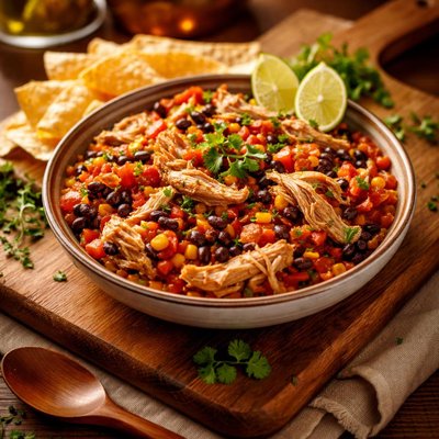 Image of South of the Border Crock Pot Chicken