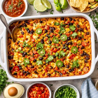 Image of South of the Border Egg Casserole