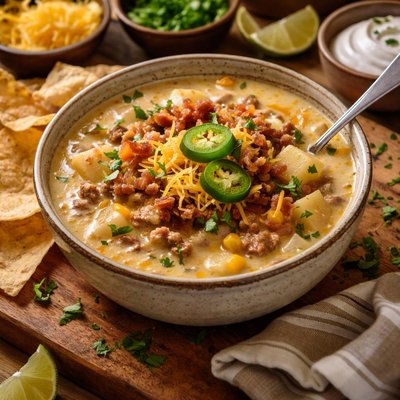 Image of South of the Border Potato Soup