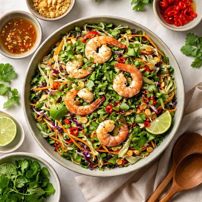Image of Southeast Asian Cabbage and Shrimp Salad